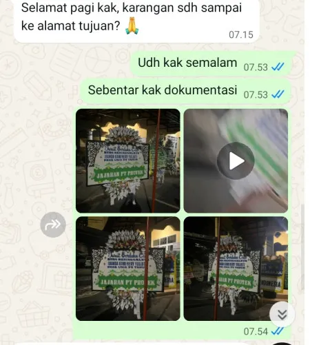 Pengiriman Papan Bunga Selamat Glodok