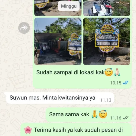 Pengiriman Papan Bunga Duka Glodok