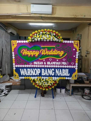 Papan Bunga di Glodok