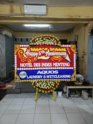 Papan Bunga di Glodok