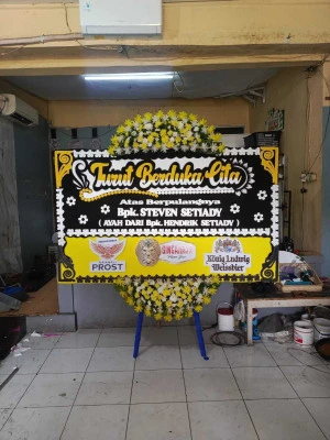 Papan Bunga di Glodok